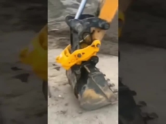 耐久性 Cat306 ミニ掘削機 固定バケツ 7トンの掘削機のための迅速カップラー