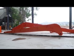 掘削機の長い範囲ブーム