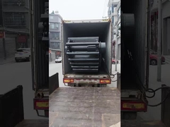 掘削機 ポントン 積載