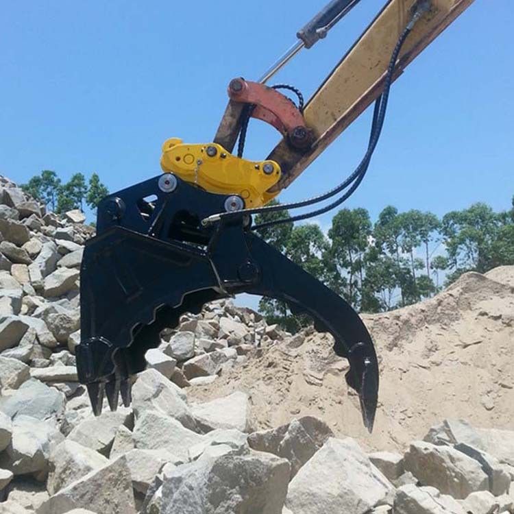 積載 積荷 掘削 桶 指のクランプ メカニカル ミニ 大きなバケツ DH55 用 指