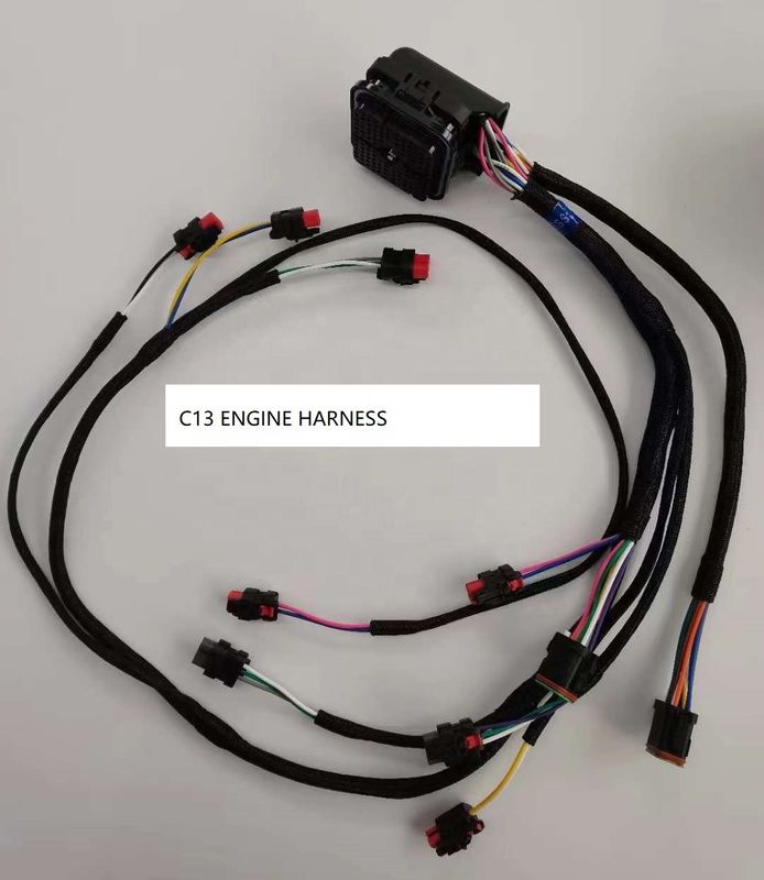 掘削機線 C6.4 C13 345d C4.4 345B 117-2763 145-0176 エンジンワイヤリングハーネス
