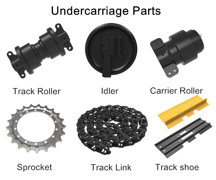 ミニエグババター 底車 部品 d50 pc20 pc200 pc400 重荷トラック ロール 底部 トップ ロール アッシー