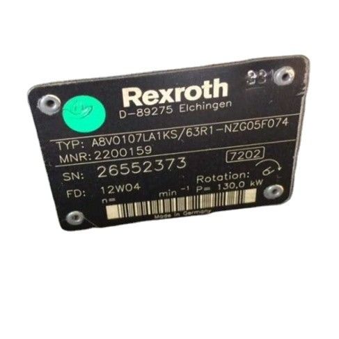 DX 500 エグババター液圧ポンプ組 A8VO107LA1KS63R1-NZG05F074 回転式掘削主油ポンプ A8VO SERIE