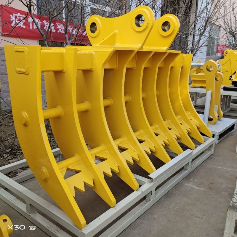 工場用掘削機 土地清掃用ラック 1 - 100 トン 掘削機 棒ラック Q345 / NM400