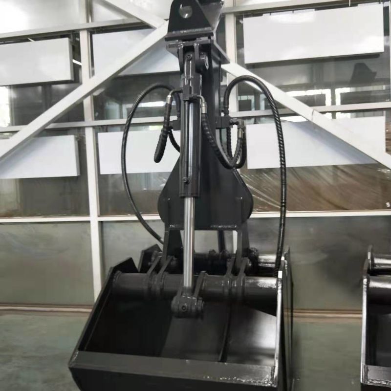 建設用掘削機 岩のバケツ クレーン クラムシェル バケツ Q345B Q690B MN 0.5 -1.5M3