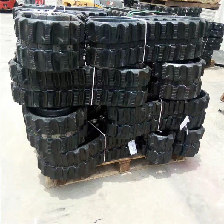 低価格 高品質 耐磨性 重力 エグババター機械部品 400x72.5Wx76 クローラーゴムトラック