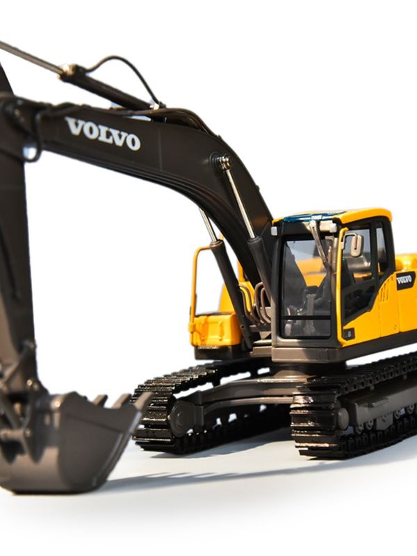 VOLVO ヴォルヴォ EC220DL合金掘削機モデル オリジナル エンジニアリング 車両 シミュレーション 掘削機 飾り付け