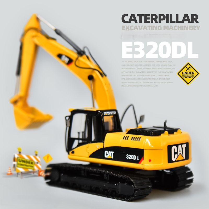 カーター CAT320DL 掘削機 オリジナルモデル合金 シミュレーション エンジニアリング 自動車 装飾 手品 コレクション 飾り