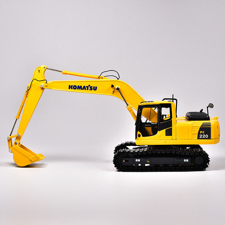 コマツー PC200 PC220 鋳造型掘削機 1/50スケール 重装備 収集用玩具
