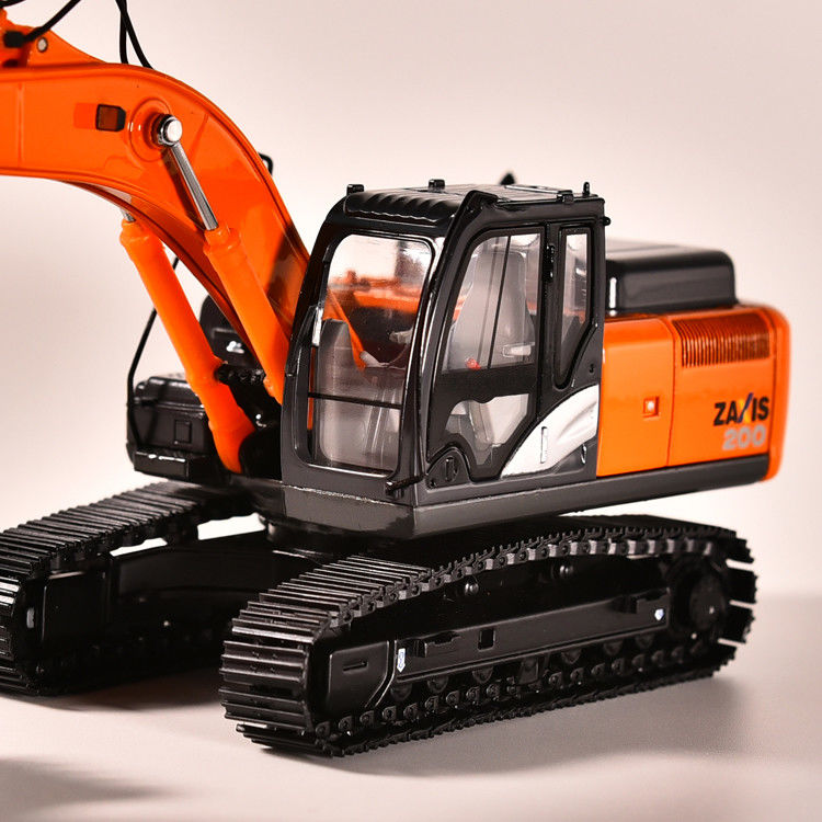 ヒタチ ZAX200 掘削機 ダイキャストモデル 1/50 スケール 収集物 建築装飾 プレゼント