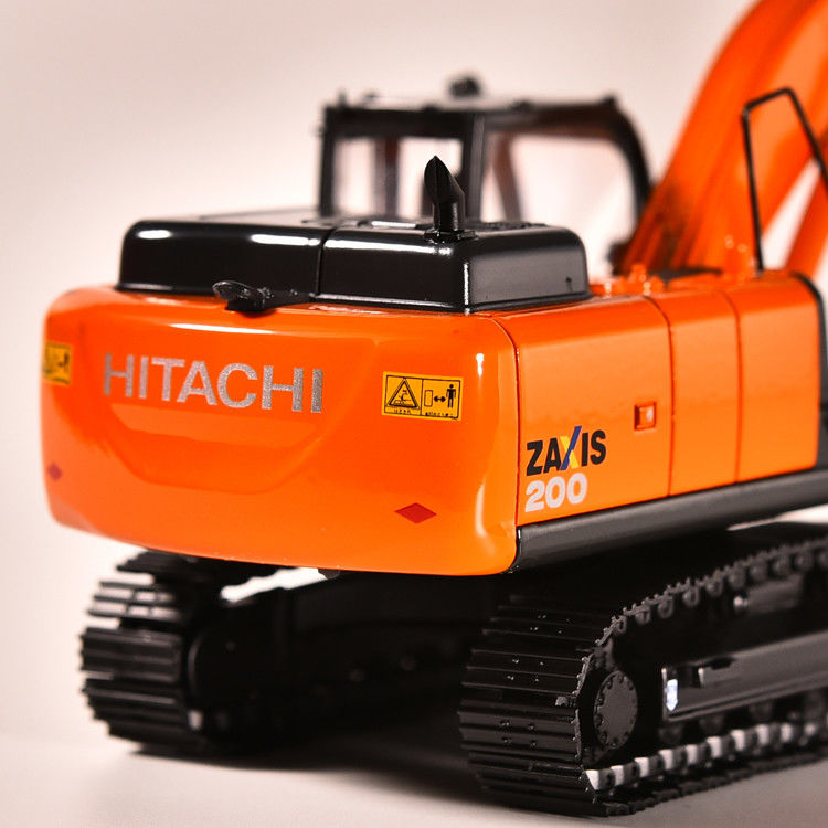 ヒタチ ZAX200 掘削機 ダイキャストモデル 1/50 スケール 収集物 建築装飾 プレゼント