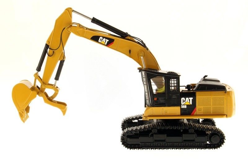 ダイキャスト CAT 568 GF 道路建設業者 1 50 スケール合金掘削機 コレクションカタピラー 85923