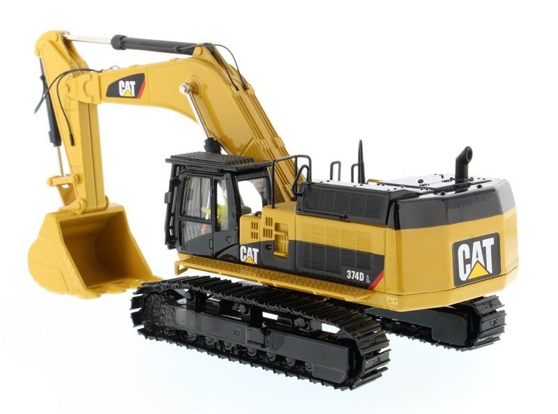 CAT 374D L エグババター・ダイキャスト・モデル 1/50スケール合金 建設用車両 玩具 85274