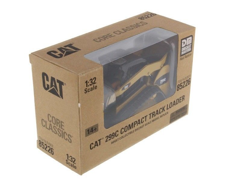 詳細なCAT 299C コンパクト・トラック・ローダー アルloy 型/32 スケール 85226