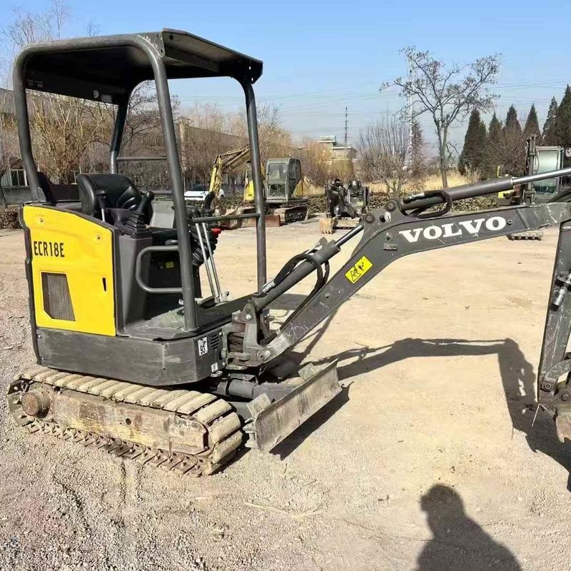 中古 ヴォルボ EC18 ミニ 掘削機 2020 920Hrs フランス 輸入 水力 ハンマー バケツ