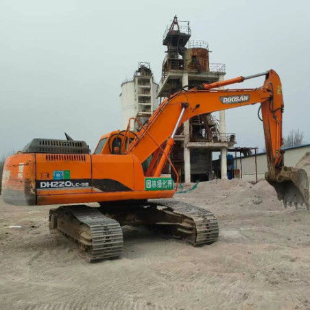 品質使用 ドーサン DH220-9E 22トンの掘削機 フルサービス 歴史 鉱業 建設 土壌移動