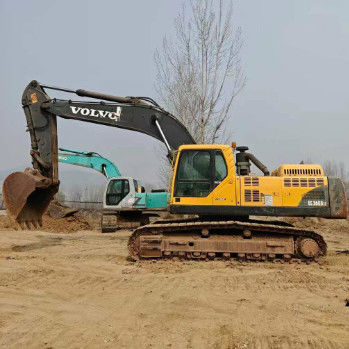 鉱山建設用 36 トン容量の古着のボルボEC360掘削機 サービス履歴