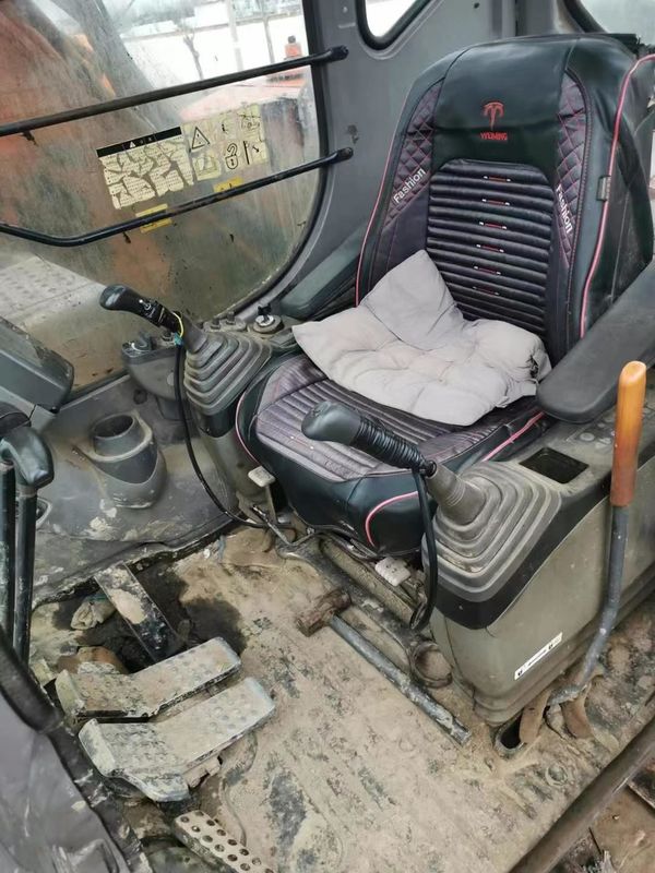 中古 2014 Hitachi 120-6 両生掘削機 12トンの沼 CE ISO湿地採掘