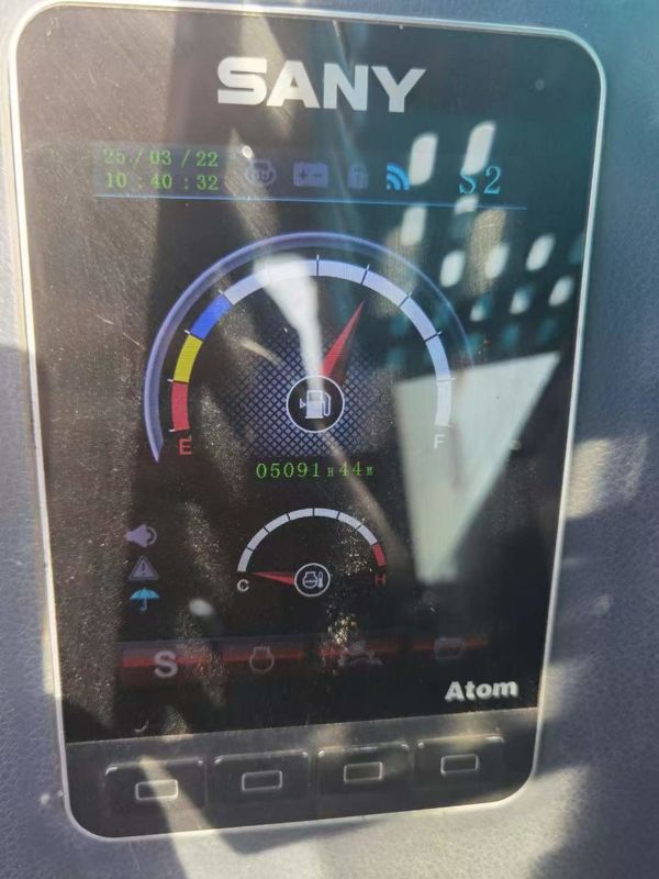 2020 SANY SY60C-9 6トンの掘削機 3000時間 整備 CE ISO 景観整備用