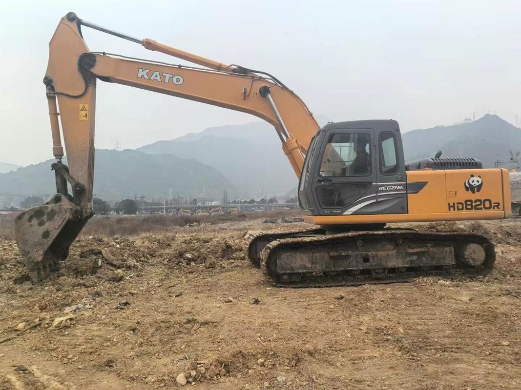 中古のKato HD820R ミニ掘削機 8トンの容量 完全サービス CE ISO 景観整備用