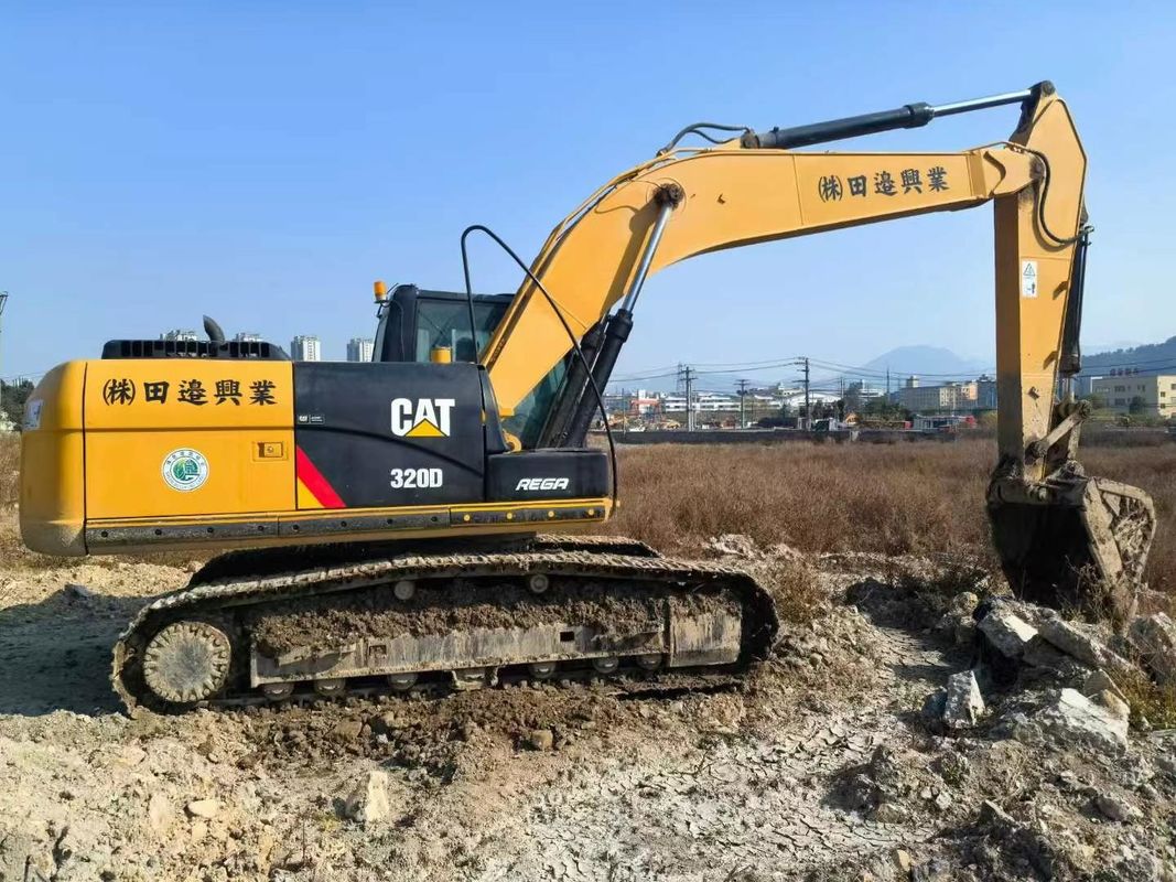 中古キャタピラー320D掘削機 20トンの容量 完全サービス履歴 CE ISO認証