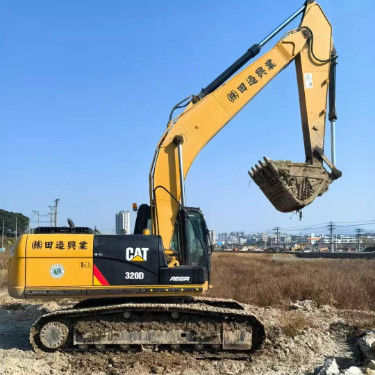 中古キャタピラー320D掘削機 20トンの容量 完全サービス履歴 CE ISO認証