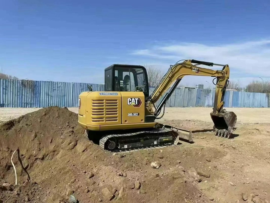 中古 CAT 305 ミニ掘削機 低時間 確認 1 年間の保証 CE 認証 信頼性