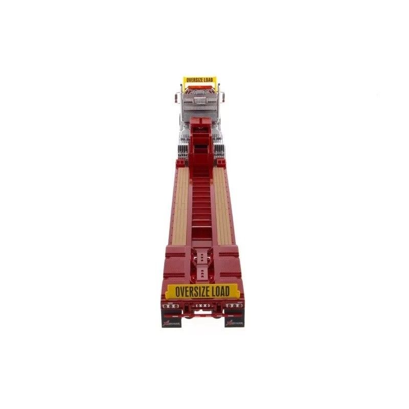 ダイキャストマスターズ国際 フラットベッド トラック DM トレーラー 合金コンテナヘッド モデル 71016 1:50 スケール