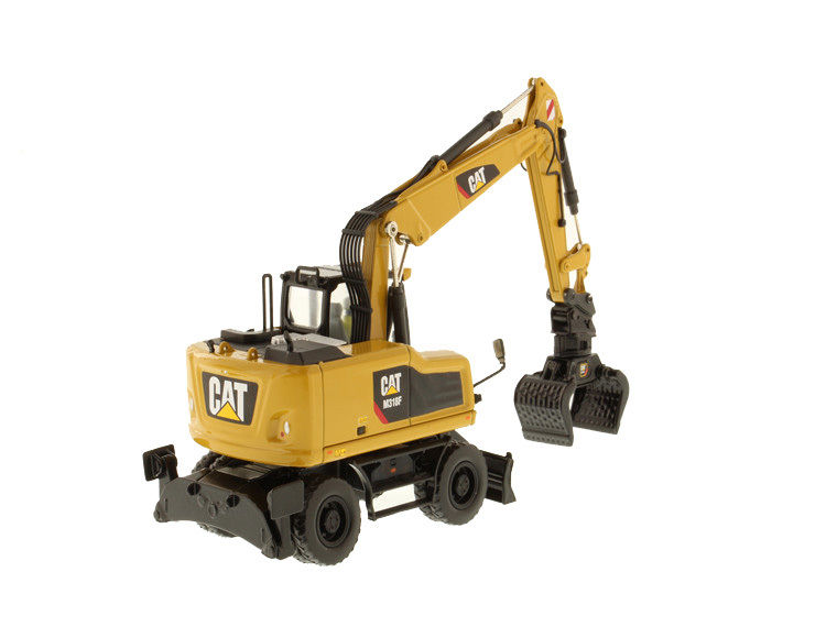 ダイキャストマスターズ DM M318F 輪式掘削機 1:50スケール 建設用車 85508