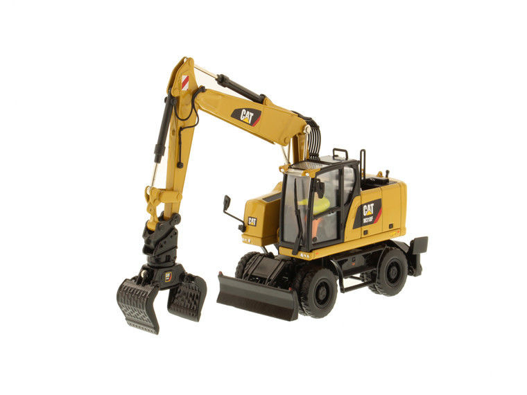 ダイキャストマスターズ DM M318F 輪式掘削機 1:50スケール 建設用車 85508