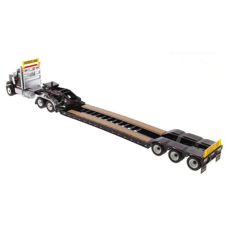 Diecast Masters International フラットベッドトラック DM TRAILER 合金コンテナヘッドモデル 71017 1/50
