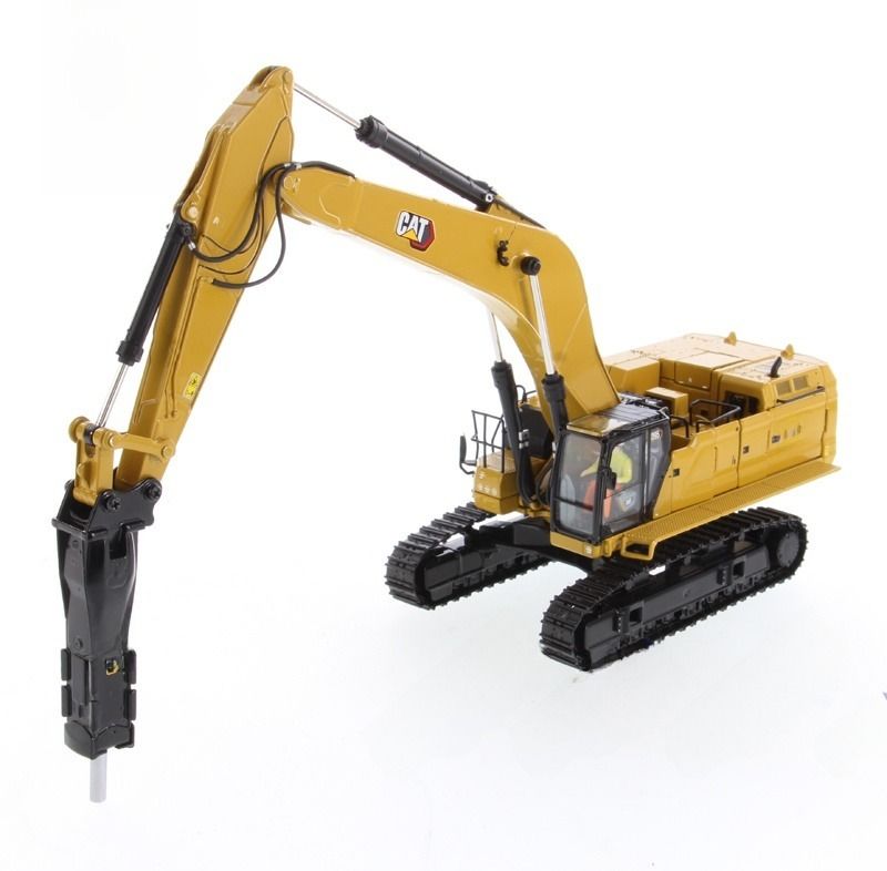 DM 1/50 スケール 重用掘削機 解体 ハンマー グラップル 建築 85709