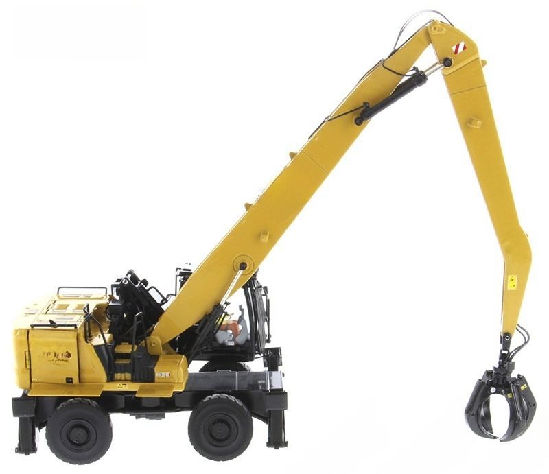 DM MH3040 マテリアルハンドラー 合金 油圧ショベル エンジニアリング車両モデル 1/50 ダイキャスト 85958