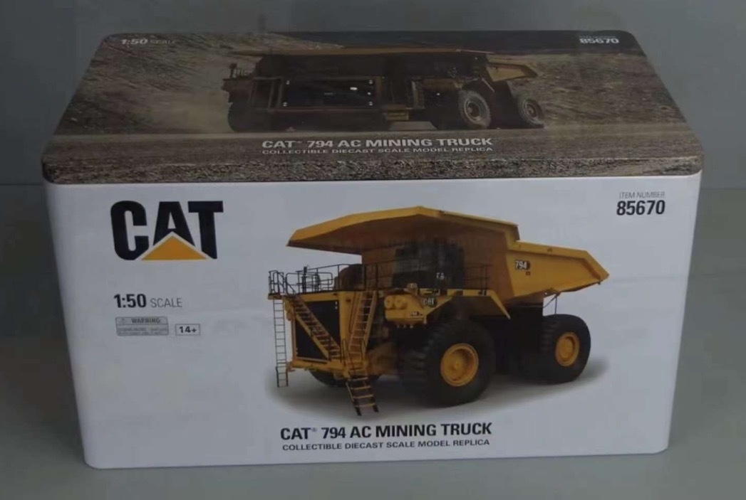 ダイキャストマスター 1:50 スケール CAT 794AC 超大型鉱山トラック トラッカー ダンプトラック 85670型