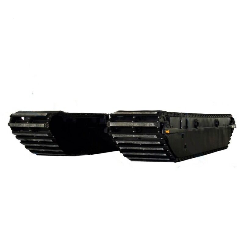 湿地浚渫プロジェクト用カスタム10〜45トン油圧ショベル水陸両用アンダーキャリッジフローティングポンツーンクローラシャーシ