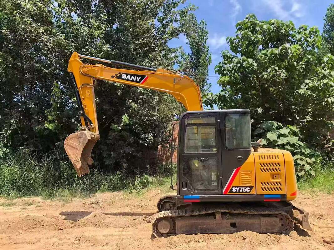 ミニ小型中古 SANY SY50C 掘削機 SY50 SY55 SY65 SY70 SY75 6トンの中国原装 80% 新型掘削機/掘削機