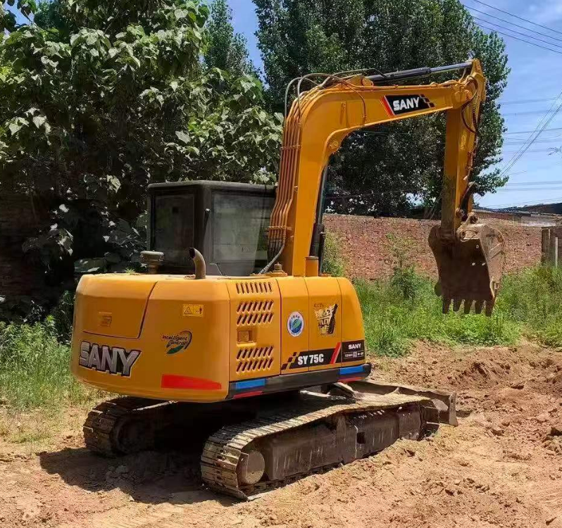 ミニ小型中古 SANY SY50C 掘削機 SY50 SY55 SY65 SY70 SY75 6トンの中国原装 80% 新型掘削機/掘削機